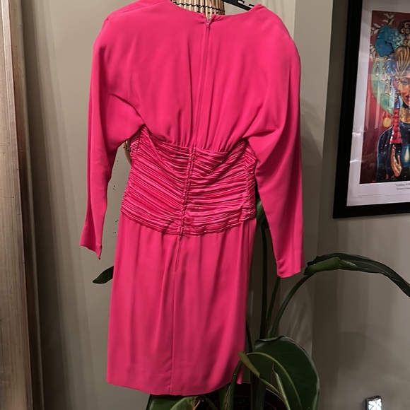 FUSCIA VINTAGE DRESS - Picture 5 of 8